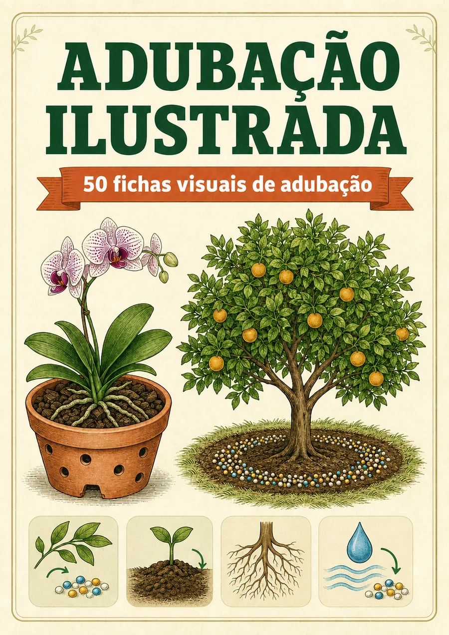 Página real do material # Adubação Ilustrada 50 fichas visuais de adubação