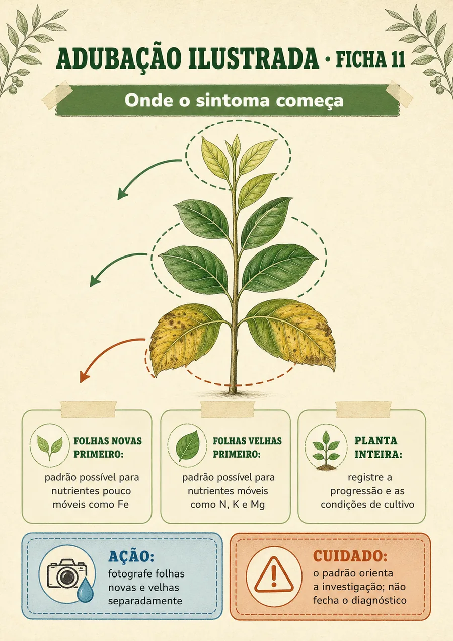 Página real do material # Adubação Ilustrada 50 fichas visuais de adubação